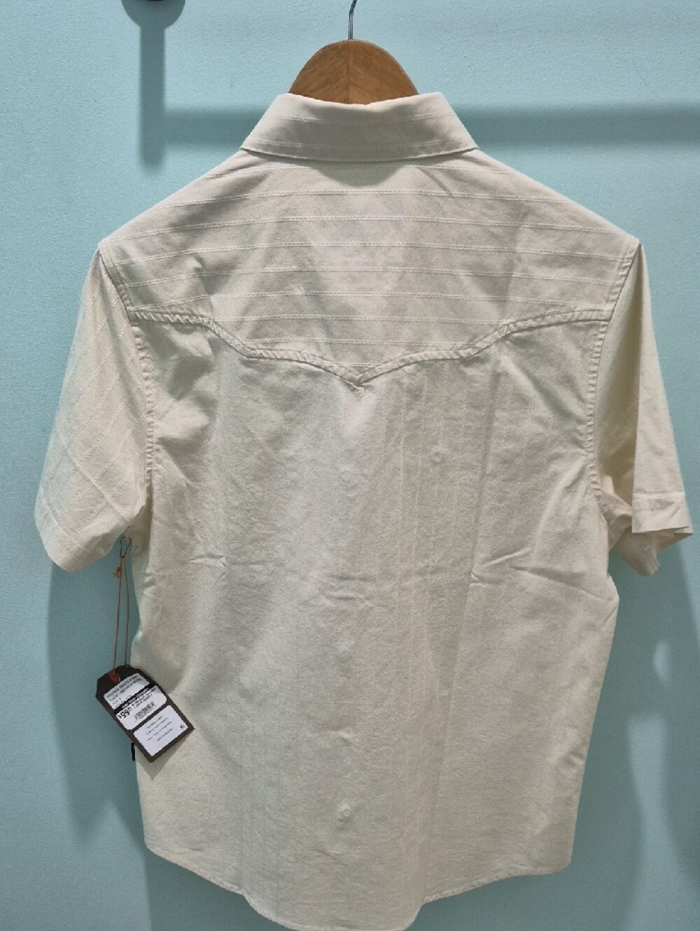 Howler Bros Cream Embroidered Western Shirt - Picture 3 of 4